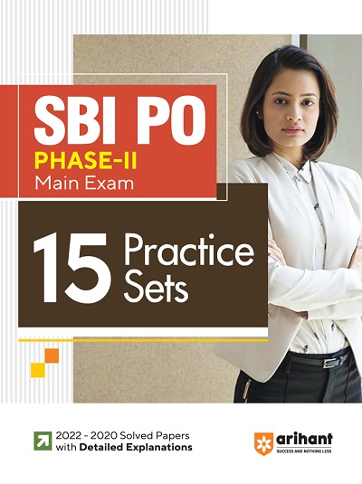 SBI PO Phase-II Main Exam (15 Practice Sets) | Arihant Publications