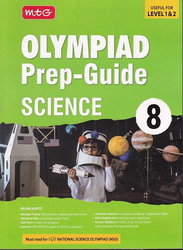 OLYMPIAD PREP GUIDE SCIENCE Class 8 | MTG