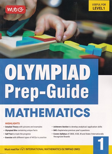 OLYMPIAD PREP GUIDE MATHEMATICS Class 1 | MTG