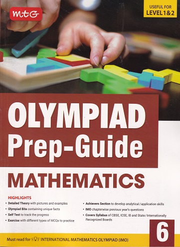 OLYMPIAD PREP GUIDE MATHEMATICS Class 6 | MTG