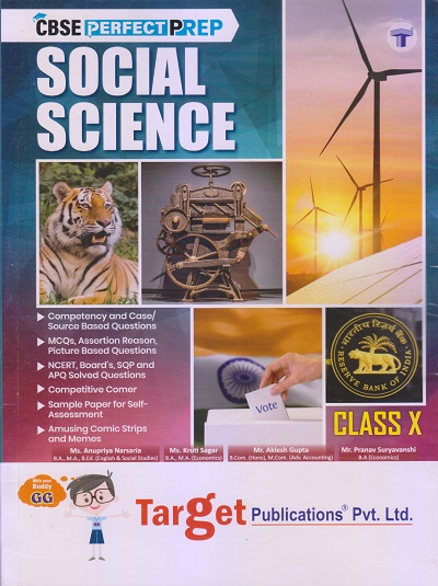 CBSE Perfect Prep SOCIAL SCIENCE Std. X/Std. 10 | Target Publications