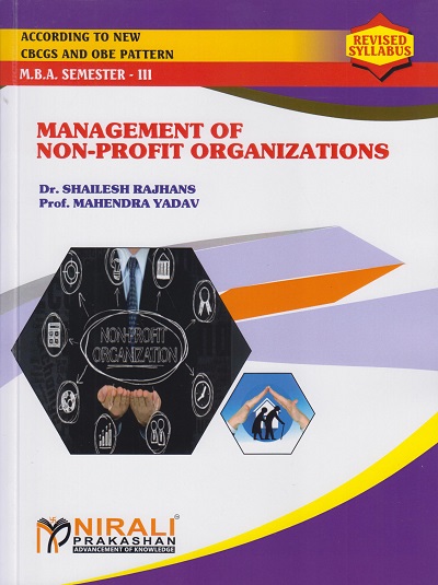 MANAGEMENT OF NON-PROFIT ORGANIZATIONS (MBA - Semester 3)