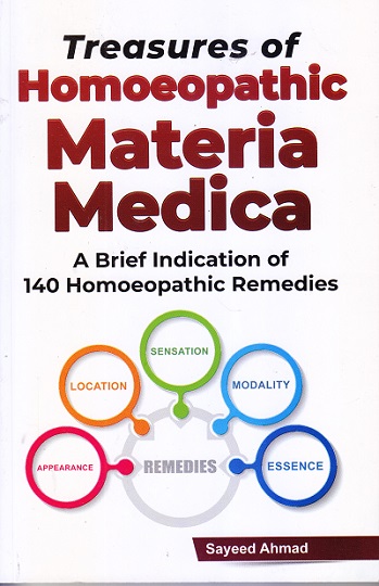 Treasures of Homoeopathic Materia Medica | Sayeed Ahmad | B. JAIN