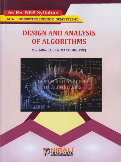 DESIGN AND ANALYSIS OF ALGORITHMS (M.Sc. Computer Science - Semester 2)