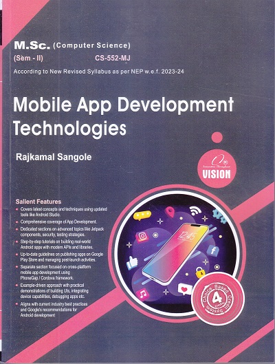 Mobile App Development Technologies | Rajkamal Sangole | Vision Publications