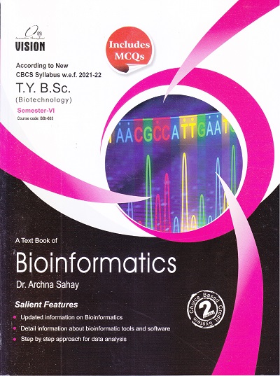 A Text Book of Bioinformatics | Dr. Archna Sahay | Vision Publications
