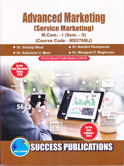 Advanced Marketing (Service Marketing) M.Com. - I (Semester 2) | SUCCESS PUBLICATIONS