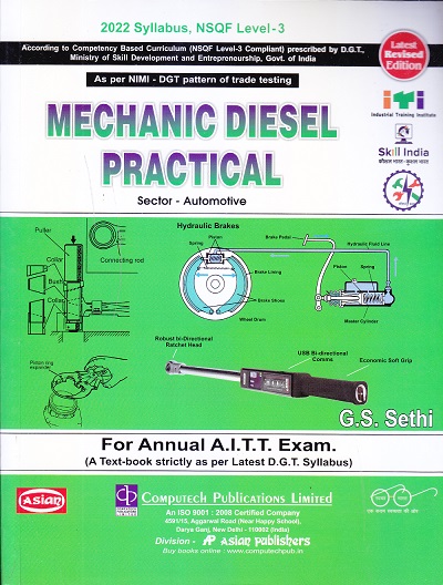 MECHANIC DIESEL PRACTICAL Sector - Automotive | Computech Publications Limited