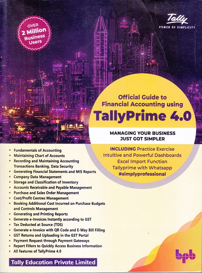 Official Guide To Financial Accounting Using TALLY PRIME 4.0 | BPB