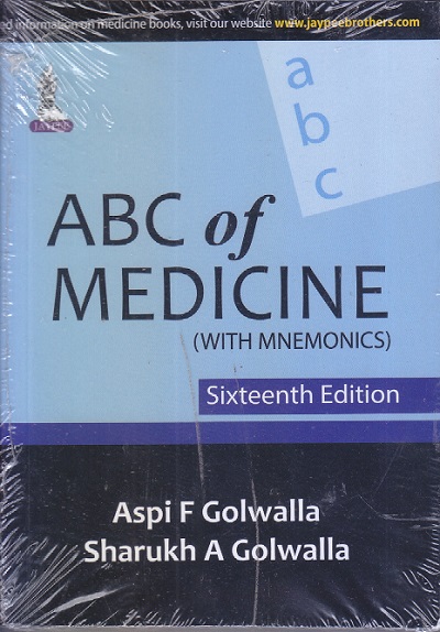 ABC of MEDICINE (WITH MNEMONICS) | ASPI F GOLWALLA , SHARUKH A. GOLWALLA | Jaypee