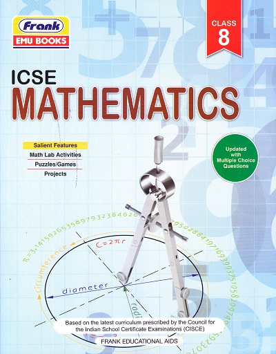 ICSE MATHEMATICS CLASS 8th | B. NIRMALA SHASTRY | FRANK EDUCATIONAL AIDS