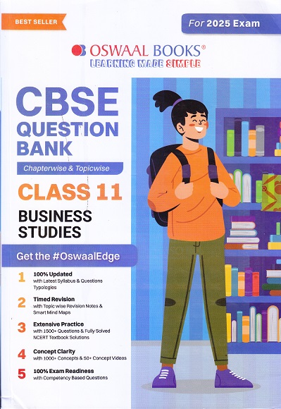 CBSE QUESTION BANK BUSINESS STUDIES CLASS 11 | OSWAL