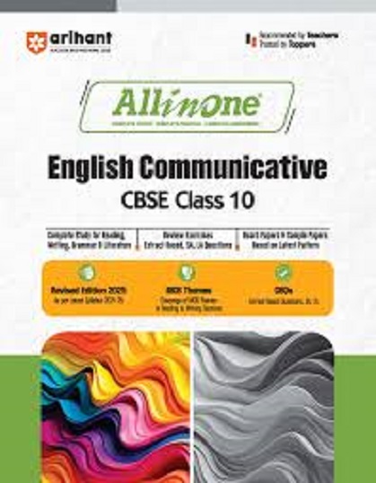 ALL IN ONE ENGLISH COMMUNICATIVE CBSE CLASS 10TH IArihant Publications