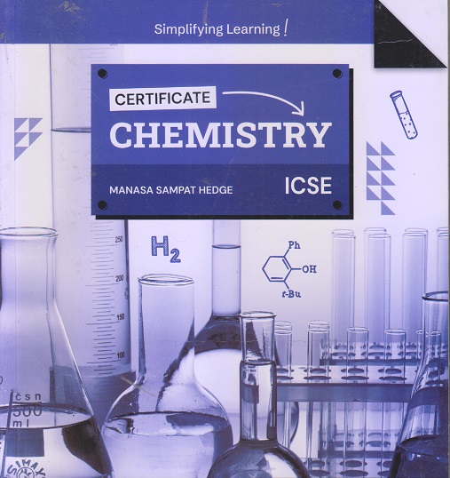 CERTIFICATE CHEMISTRY ICSE CLASS 9th I OSWAL