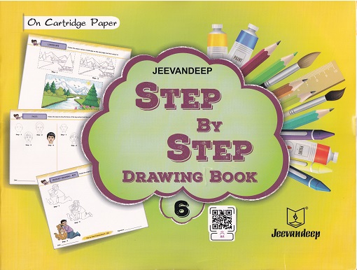 STEP BY STEP DRAWING BOOK 6TH | JEEVANDEEP