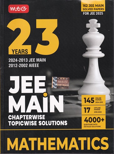 23 YEARS JEE MAIN CHAPTERWISE TOPICWISE SOLUTION MATHEMATICS | MTG