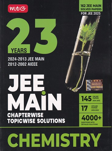 23 YEARS JEE MAIN CHAPTERWISE TOPICWISE SOLUTION CHEMISTRY | MTG