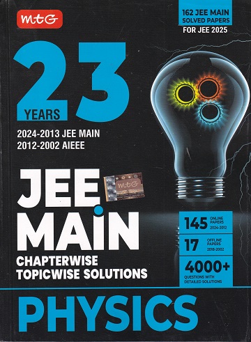 23 YEARS JEE MAIN CHAPTERWISE TOPICWISE SOLUTION PHYSICS | MTG