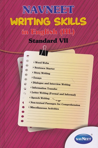 NAVNEET WRITING SKILLS IN ENGLISH (HL) STD 7TH | NAVNEET