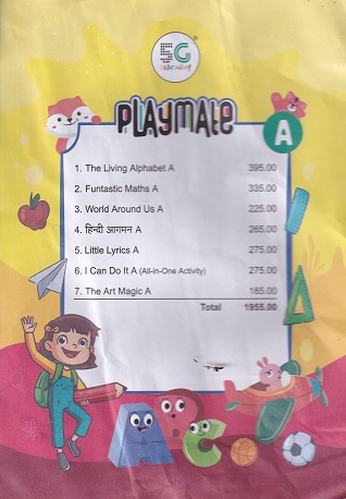 SET OF SEVEN BOOKS | 5G LEARNING PLAYMATE A | BAG SERIES