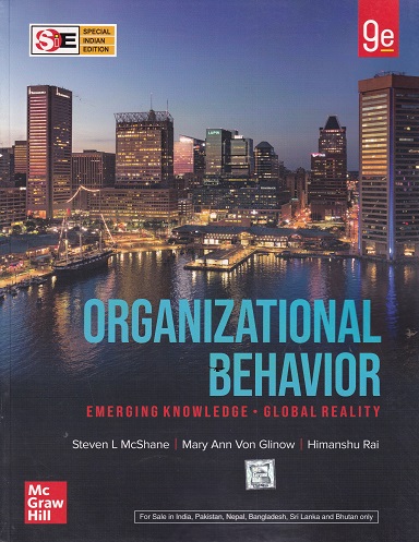 ORGANIZATIONAL BEHAVIOR | STEVEN L MCSHANE | MC GRAW HILL