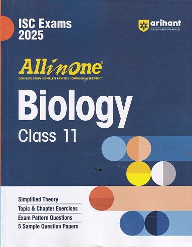 ALL IN ONE BIOLOGY ISC CLASS 11TH | ARIHANT