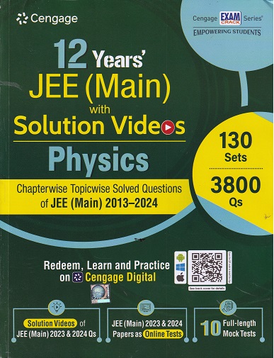 12 YEARS JEE MAIN WITH SOLUTION VIDEOS PHYSICS | CENGAGE