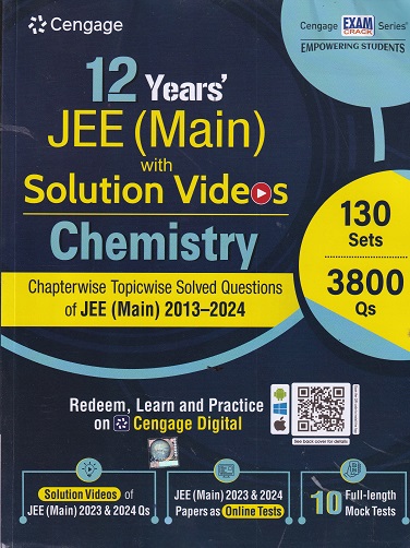 12 YEARS JEE MAIN WITH SOLUTION VIDEOS CHEMISTRY | CENGAGE