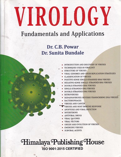 VIROLOGY FUNDAMENTALS AND APPLICATION | DR C B POWAR | HIMALAYA