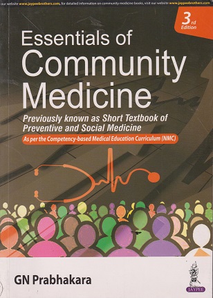 ESSENTIALS OF COMMUNITY MEDICINE | GN PRABHAKARA | JAYPEE