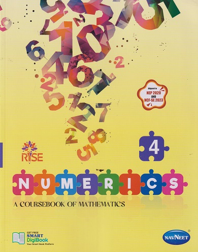 RISE NUMERICS A COURSEBOOK OF MATHEMATICS 4 | VRINDA LOIWAL | NAVNEET