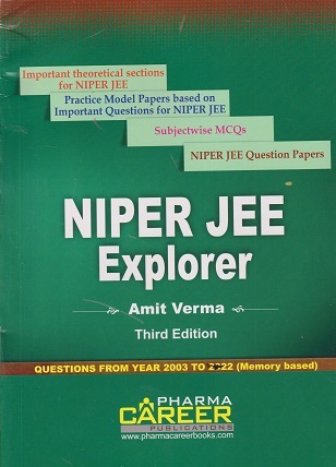 NIPER JEE EXPLORER | AMIT VERMA | PHARMA CAREER