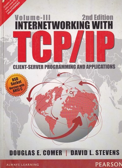 INTERNET WORKING WITH TCP IP | DOUGLAS E. COMER , DAVID L. STEVENS | Pearson
