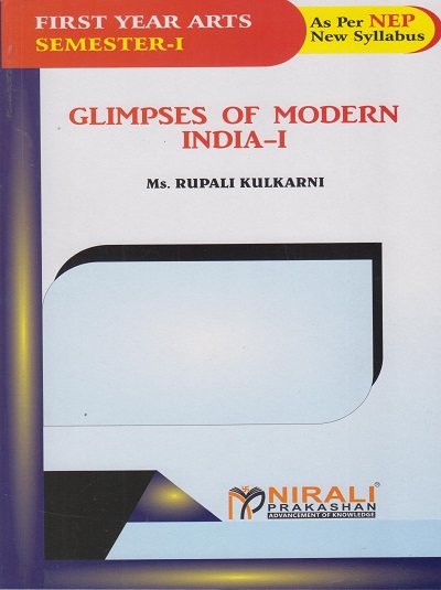 GLIMPSES OF MODERN INDIA 1 for F.Y.B.A. Semester 1