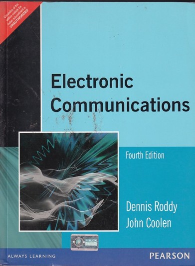 ELECTRONIC COMMUNICATIONS | DENNIS RODDY , JOHN COOLEN | Pearson