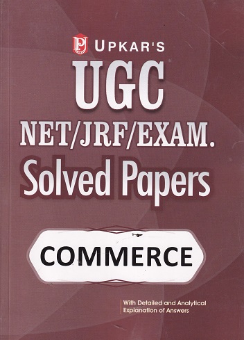 UGC NET JRF EXAM SOLVED PAPERS COMMERCE | PRATIYOGITA DARPAN | UPKARS