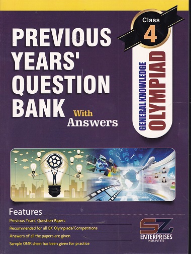 PREVIOUS YEARS QUESTION BANK WITH ANSWERS GENERAL KNOW OLYMPIAD CLASS 4TH | SILVER ZONE