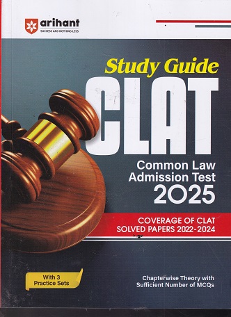 STUDY GUIDE CLAT COMMON LAW ADMISSION TEST 2025 | MANSI VARSHNEY | ARIHANT