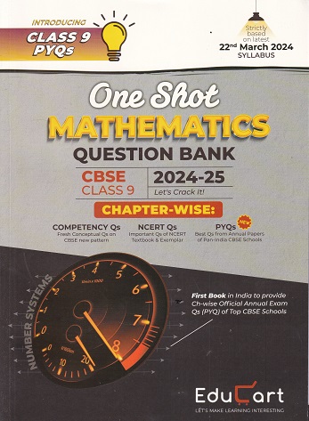 ONE SHOT MATHEMATICS QUESTION BANK CBSE CLASS 9 TH | EDUCART