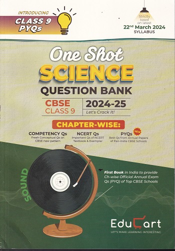 ONE SHOT SCIENCE QUESTION BANK CBSE CLASS 9 TH | EDUCART