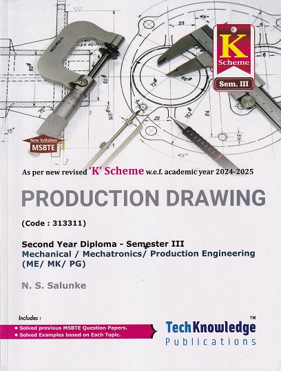 PRODUCTION DRAWING K SCHEME | N S SALUNKE | TECHKNOWLEDGE