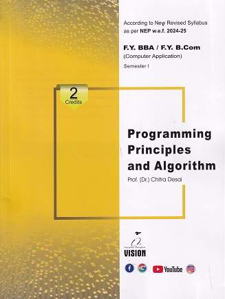 PROGRAMMING PRINCIPLES AND ALGORITHMS | CHITRA DESAI | VISION