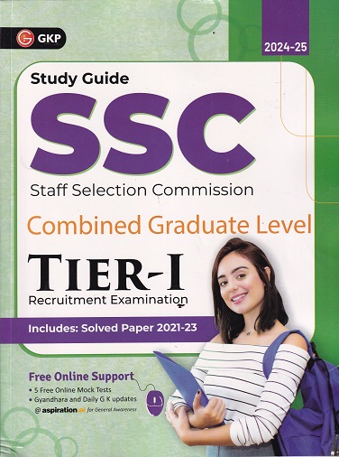 STUDY GUIDE SSC STAFF SELECTION COMMUNICATION COMBINED GRADUATE LEVEL TIER I RECRUITMENT EXAMINATION | GKP