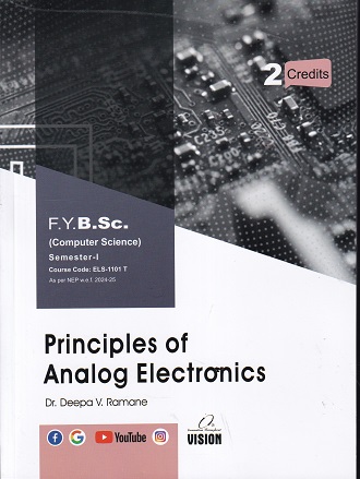 PRINCIPLES OF ANALOG ELECTRONICS | DEEPA V RAMANE | VISION