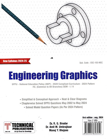 ENGINEERING GRAPHICS | DR. R G BIRADAR | TECHNICAL PUBLICATION