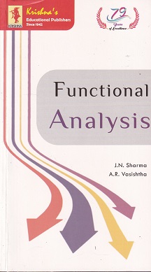FUNCTIONAL ANALYSIS | J M SHARMA | KRISHNA
