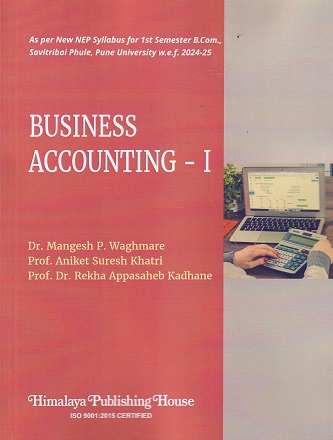 BUSINESS ACCOUNTING I | MANGESH WAGHMARE | HIMALAYA