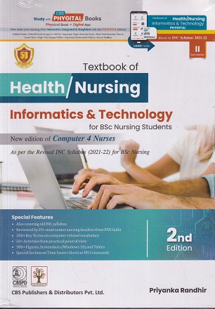 TEXTBOOK OF HEALTH NURSING INFORMATICS & TECHNOLOGY | PRIYANKA RANDHIR | CBS