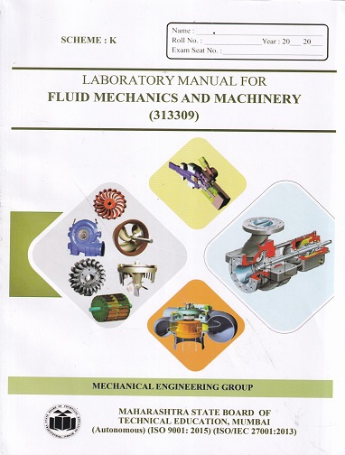 LABORATORY MANUAL FOR FLUID MECHANICS AND MACHINERY - MSBTE K SCHEME | BRILLIANT