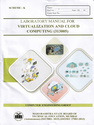 LABORATORY MANUAL FOR VIRTUALIZATION AND CLOUD COMPUTING - MSBTE K SCHEME | BRILLIANT